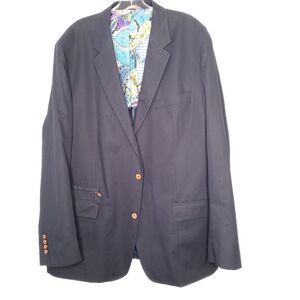 Robert Graham Classic Fit Navy Blazer size 44R